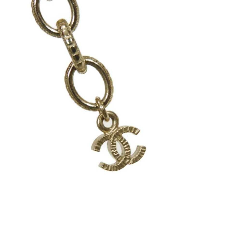CHANEL Gold Logo Necklace - Picture 9 of 11